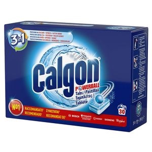 Tablete anticalcar pentru masina de spalat Calgon Powerball 3in1, 30 spalari