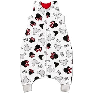 Sac de dormit cu picioare pentru copii 18-36 luni Kidizi Minnie 0.5 tog, mansete transformabile in soseta