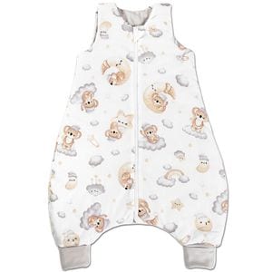 Sac de dormit cu picioare pentru copii 6-18 luni Kidizi Koala Dreams 1 tog, mansete transformabile in soseta