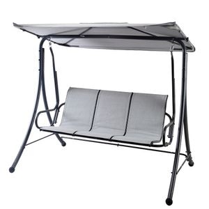 Balansoar gradina, 3 persoane, structura metal, 195 x 123 x 180 cm