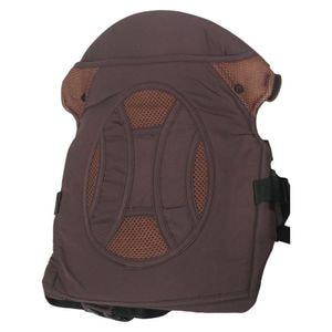 Marsupiu ortopedic pentru copii si bebe NOVOKIDS Safety Comfort, Max. 12 kg, pozitie orizontala, fata si spate, material lavabil, Maron