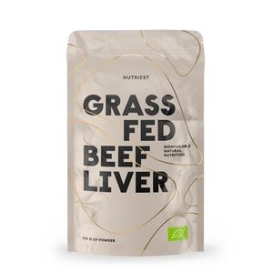 Supliment GRASS FED BEEF, LIVER, pulbere bio, 135g