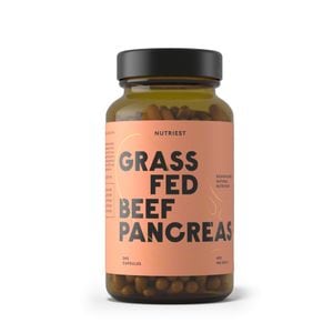 Supliment alimentar GRASS FED BEEF, Pancreas, 240 capsule