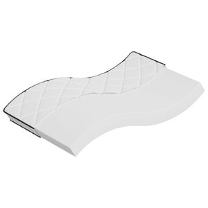 Saltea vidaXL, din spuma, fermitate medie moale, 120 x 200 cm