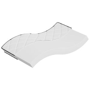 Saltea vidaXL, din spuma, fermitate medie moale, 90 x 200 cm