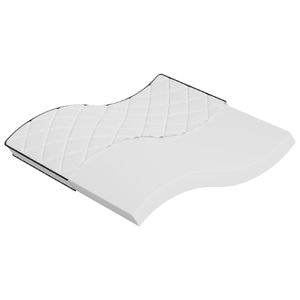 Saltea vidaXL, din spuma, fermitate medie moale, 200x200 cm