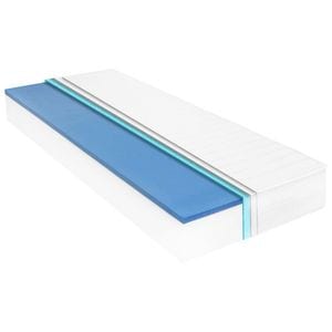 Saltea vidaXL, 120 x 200 cm, spuma cu memorie visco, 18 cm, fermitate medie