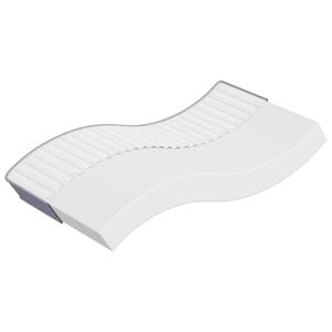Saltea vidaXL, Single Size, din spuma, fermitate medie moale, 90x190 cm