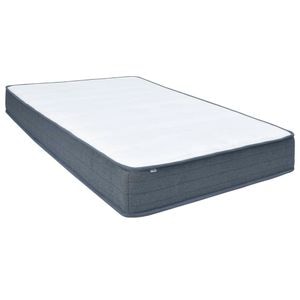 Saltea vidaXL, de pat cu arcuri, 200 x 140 x 5 cm, fermitate medie