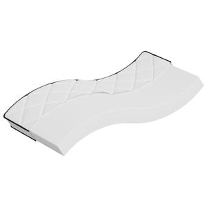Saltea vidaXL, din spuma, fermitate medie moale, 70x200 cm