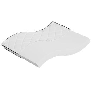 Saltea vidaXL, din spuma, fermitate medie moale, 160 x 200 cm