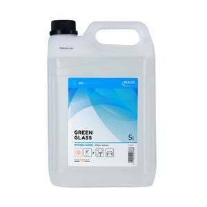 Eco Detergent Profesional pentru Geamuri si Suprafete Lucioase GREEN GLASS, 5L Realco Eezym