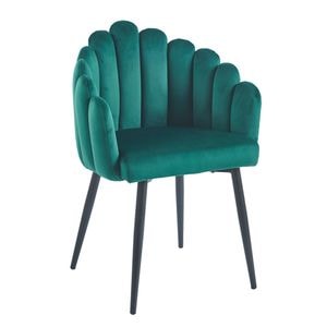Scaun Living KJC113, 58 x 61.5 x 85 cm, verde