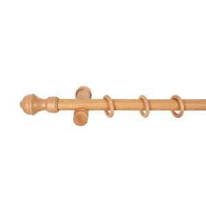Galerie simpla lemn masiv Ares, consola moderna, nuanta stejar, 280 cm, kit complet