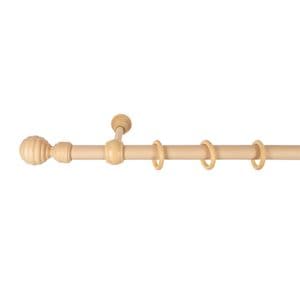Galerie simpla lemn masiv Regal, consola standard, nuanta natur, 200 cm, kit complet