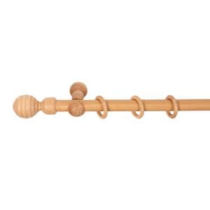 Galerie simpla lemn masiv Regal, consola clasica, nuanta stejar, 320 cm, kit complet
