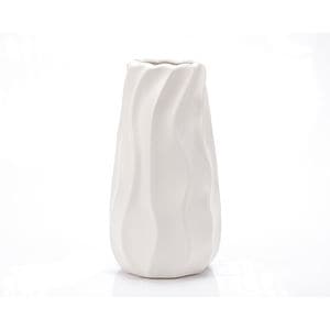 Vaza decorativa Ella Home New Waves, ceramica, 13 x 10 x 24 cm