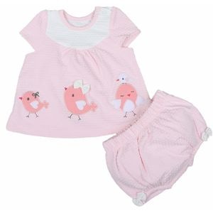 Set puiuti Minikids, roz pal, 74, 6-9 luni