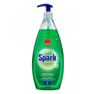Detergent vase cu pompita Sano Spark Castravete, 1L