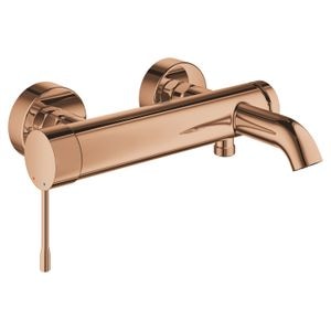 Baterie cada Grohe New Essence, aparenta, diverter, lucios, cupru, 33624DA1