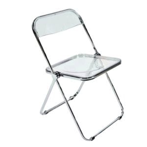 Scaun PP714 Plastic, 74 x 47 x 47 cm,  Transparent