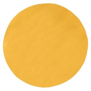 Covor Indomex Romantic, 80cm, rotund galben