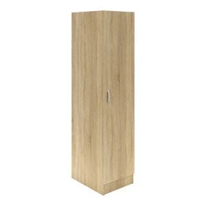 Dulap haaus Remi, O Usa, cu polite, Stejar Sonoma, 40 x 51 x 170 cm