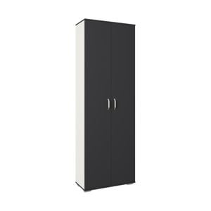 Dulap haaus Como, 2 Usi, Antracit/Alb, L 66 x l 35 x H 200 cm