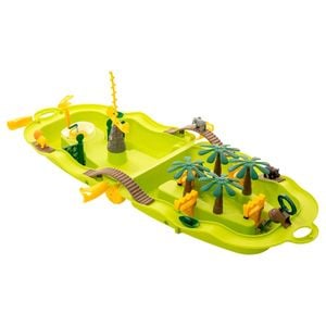 Carucior de jucarie cu apa VidaXl, Jungle, material polipropilena, 51x21.5x66.5 cm, 12 luni+