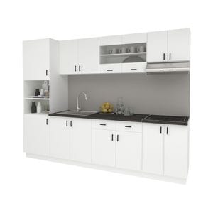 Set Bucatarie haaus Karo V23, Alb, Blat Thermo 28 mm, L 280 cm