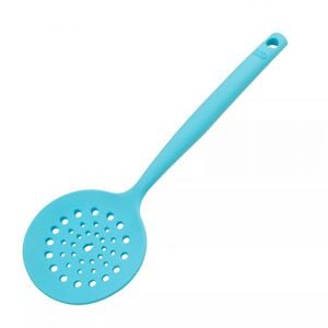 Lingura de burete 678204 gustoasa, Maner moale, 25 cm, Silicon, Albastru