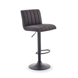 Scaun bar DRIMUS HM H89 , catifea, gri