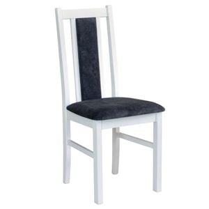 Scaun living DRIMUS DM14 Boston, alb/gri, 40x43x96 cm