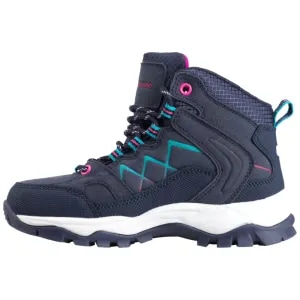 Incaltaminte de trekking pentru copii Kilimanjaro Tracker Kids Girl, Albastru inchis