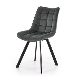 Scaun living HM K332 DRIMUS, gri, 46x61x84 cm