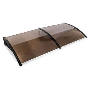 Copertina fixa policarbonata PROCART, protectie UV, 100 x 200 cm, maro