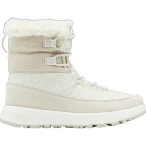 Ghete de iarna pentru femei Columbia Slopeside Peak Luxe, Alb