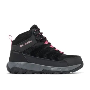 Incaltaminte de trekking pentru femei Columbia Strata trail Mid WP, Negru