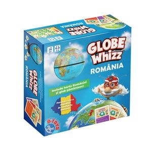 Joc de societate D-Toys Globe Whizz Romania, 10 ani+, 2-6 jucatori