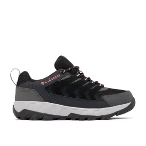 Incaltaminte de hiking pentru femei Columbia Strata Trail Low WP, Negru
