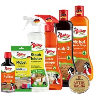 Set solutii intretinere mobila inchisa POLIBOY, 7 buc