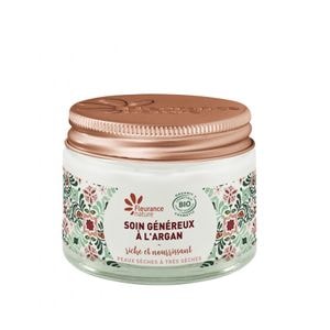 Crema de fata nutritiva cu argan ARGAN CARE Fleurance Nature, 50ml