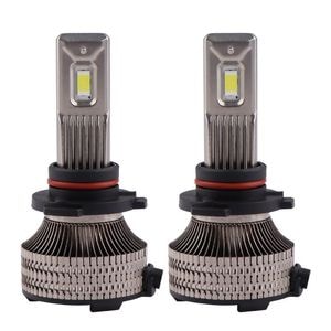 Set 2 LED-uri Auto Techstar P30, 9005, 80w, 14000 Lumeni, 6500K, AUTO, 12-24 Volti, CSP, Canbus, Miez Cupru, Radiator Aluminiu