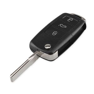 Carcasa Cheie Auto Techstar Volkswagen VW Golf, Polo, Passat, Touran, Transporter, EOS, 3 Butoane