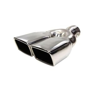 Ornament pentru iesire toba din metal, compatibilitate universala, dimensiuni 27 x 17.5 cm, diametru teava 6.2 cm