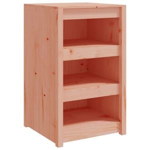 Dulap bucatarie de exterior, lemn masiv douglas, 55x55x92 cm
