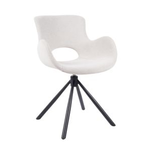 Scaun living KJC0359, 81 x 59 x 58 cm, bej