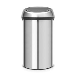 Cos de gunoi Touch Bin Brabantia, inox, 60 l, argintiu