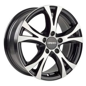 Janta aliaj Carmani 09 Compete black polish, 8J x 18", 5, PCD 112, ET35