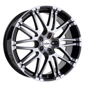 Janta aliaj Oxigin 14 Oxrock black full polish, 7.5J x 17", 5, PCD 114.3, ET42